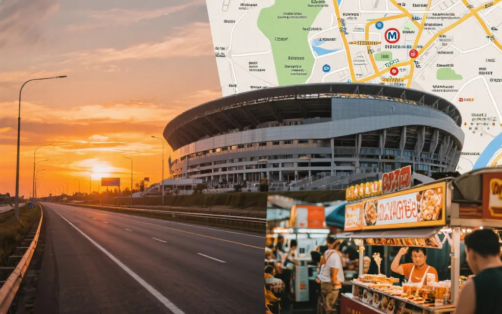 2026世界杯观赛城市路线拼贴:公路、地铁、球场与街头美食